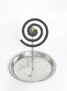 大盘香架子12小时香盘支架蚊香盘檀香熏香炉不锈钢盘托支撑架