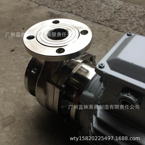 不锈钢离心泵100F-13耐酸碱污水处理化工泵