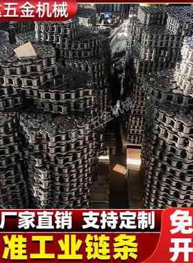 工业传动链条06B/08B/12A/16A/20A/24A/28A/32A/单排双排三排链条