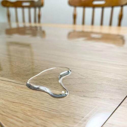 茶桌垫PVC软玻璃塑料水晶板桌布防烫免洗桌布桌面布跨境