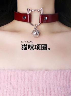 choker高级铃铛项圈颈圈性感项链