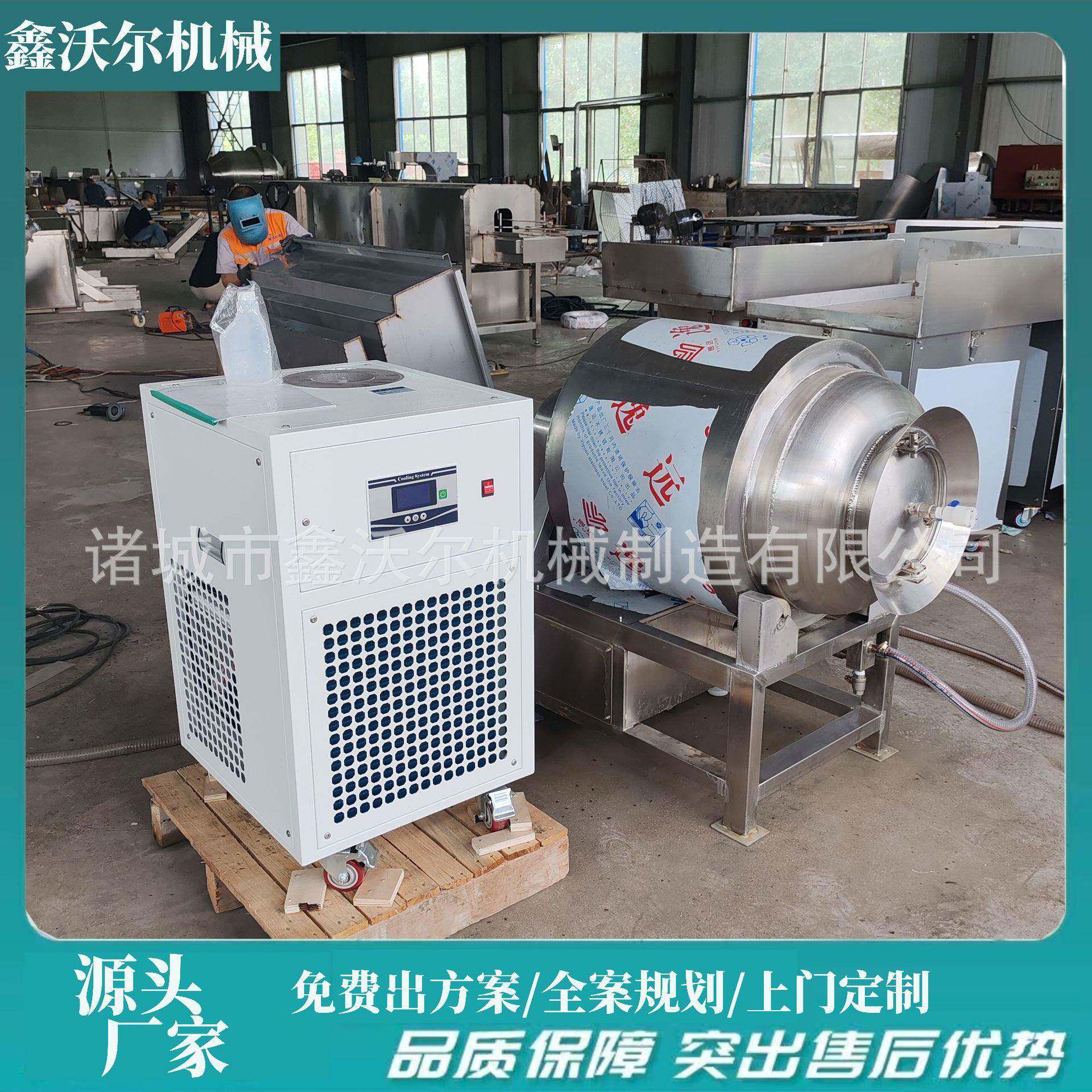 卤牛肉真空滚揉罐调理品腌制滚揉腌肉机鸡柳里脊真空滚揉设备