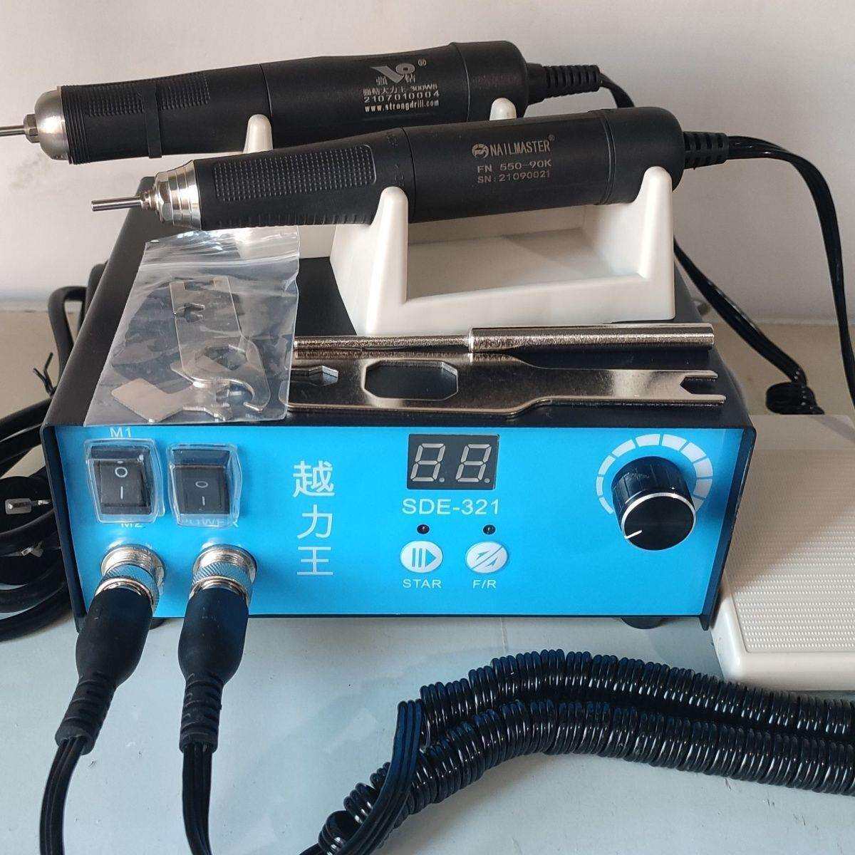 强钻越力王牙机打磨机无碳刷雕刻机玉雕石雕木雕核雕小型雕刻工具