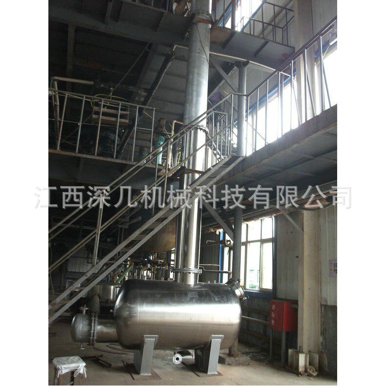 酒精回收塔200kg/h乙醇精馏塔小型节能酒精回收塔价格