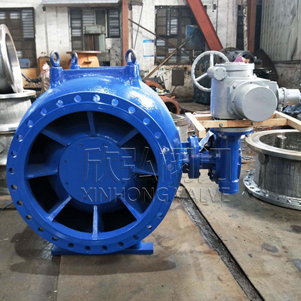 HL941X电动调流调压阀太阳能流量减压调流阀水库大坝消能放散阀