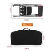 折叠钢桥椅筏脚凳椅子钓钓鱼椅可升降高筏新款 钓便携不锈钓躺桥