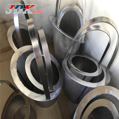 2号冲厂孔过筒家不锈钢底网JDX-227筒球圆滤孔金属圆柱过滤筒现货