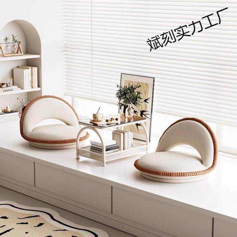 °可旋转懒人沙发飘窗地上坐垫网红日式可折叠一体床上单人座椅