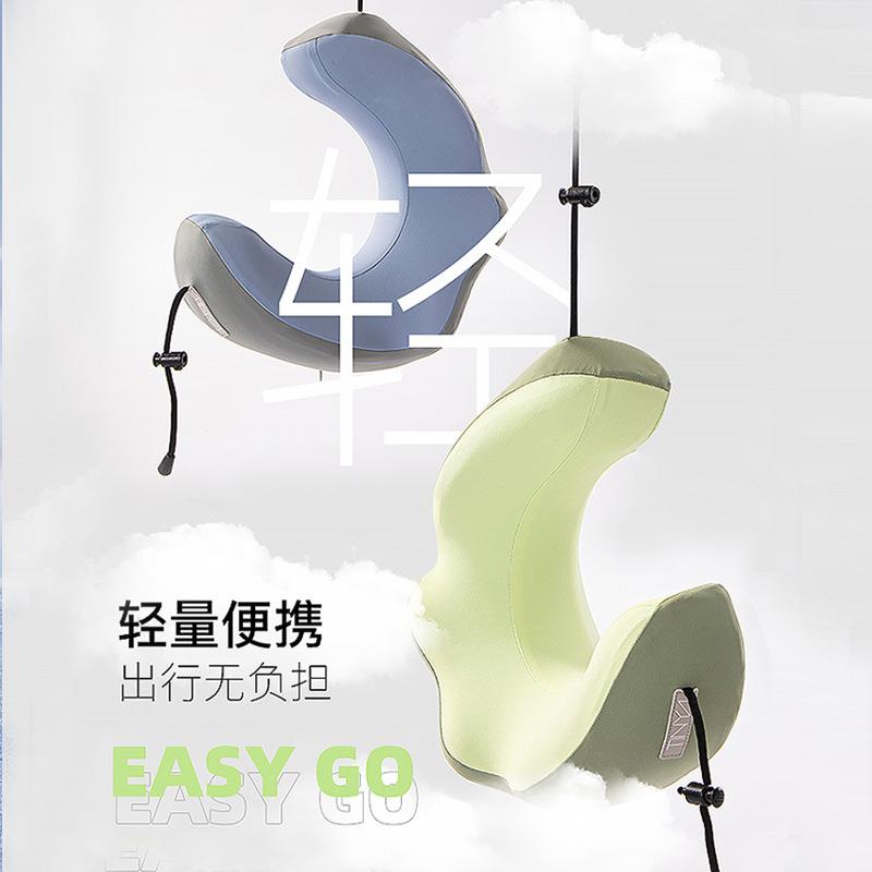 u型枕记忆棉颈枕飞机旅行枕头护颈枕脖枕绳扣u型枕