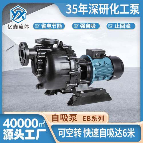 亿鑫厂家直销EB/YD耐酸碱自吸泵大头泵马肚泵循环化工污水泵