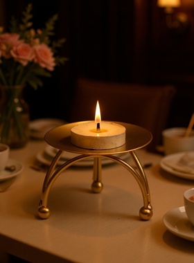 ins跨境铁艺烛台烛台装饰摆件