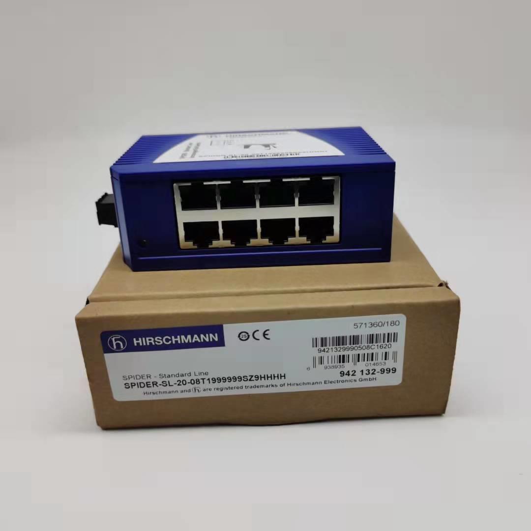 现货SPIDER-SL-20-08T1999999SZ9HHHH 赫斯曼交换机或者Y9