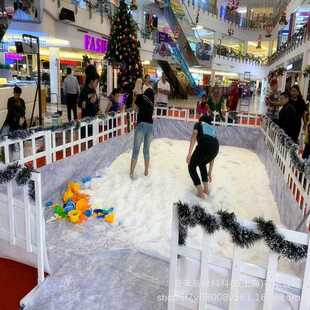 人造雪粉史莱姆雪拉面泥外网水变雪不掉渣道具千丝泥雪粉
