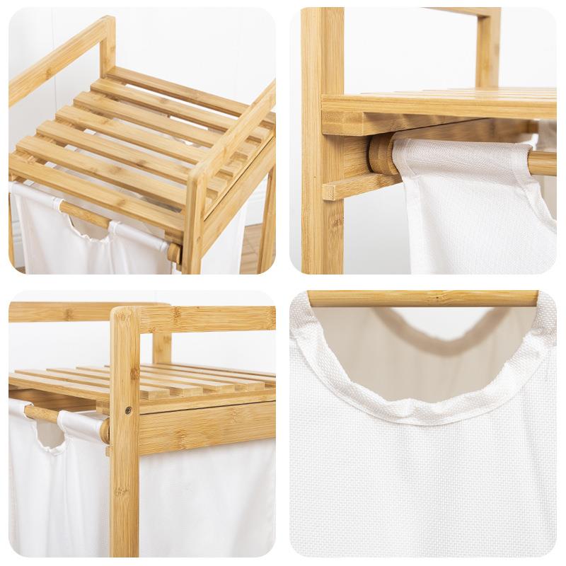 脏衣家篓脏衣篮洗衣浴室放脏衣篮服收纳筐生用收纳置物架卫间JFH