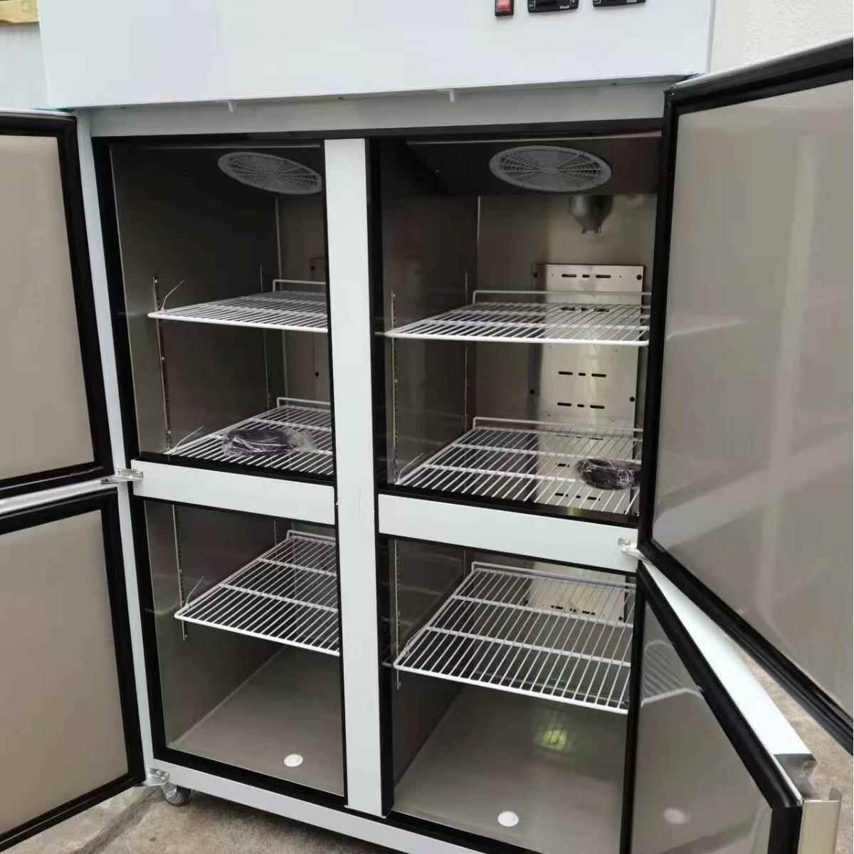 晶柜信商用风不锈冷钢厨房冷冻柜工程酒店学校卖冰冷外GPJ藏工作