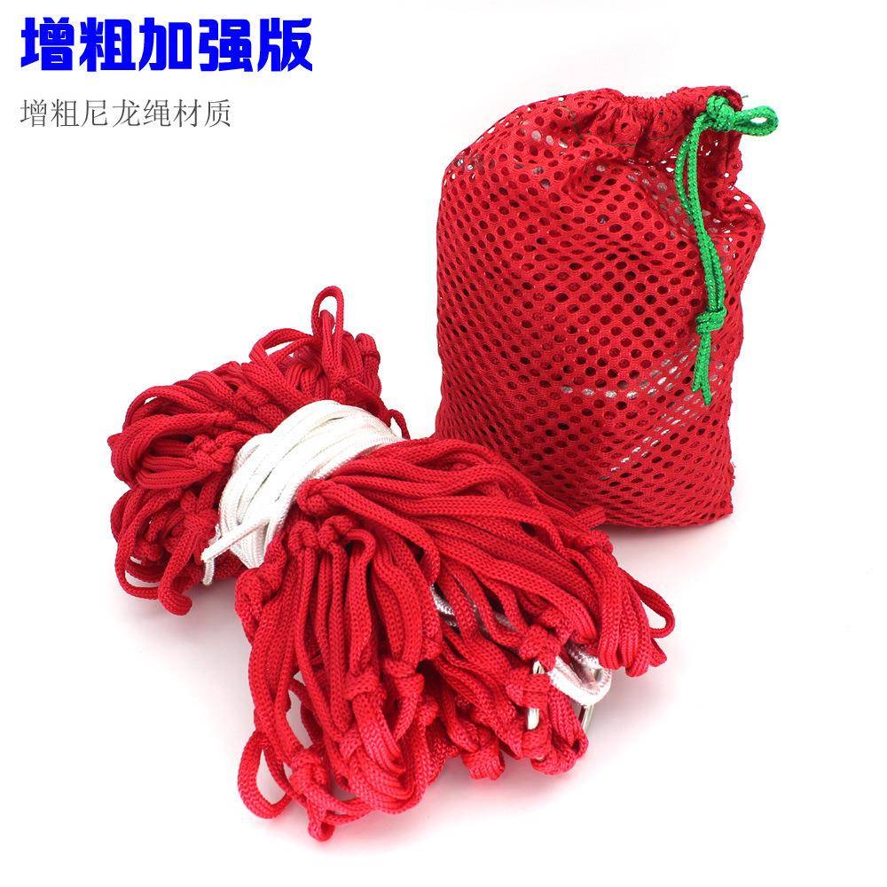 床加粗超佐致（收强承载力外吊尼龙绳状户吊床室内户外网夏季透气