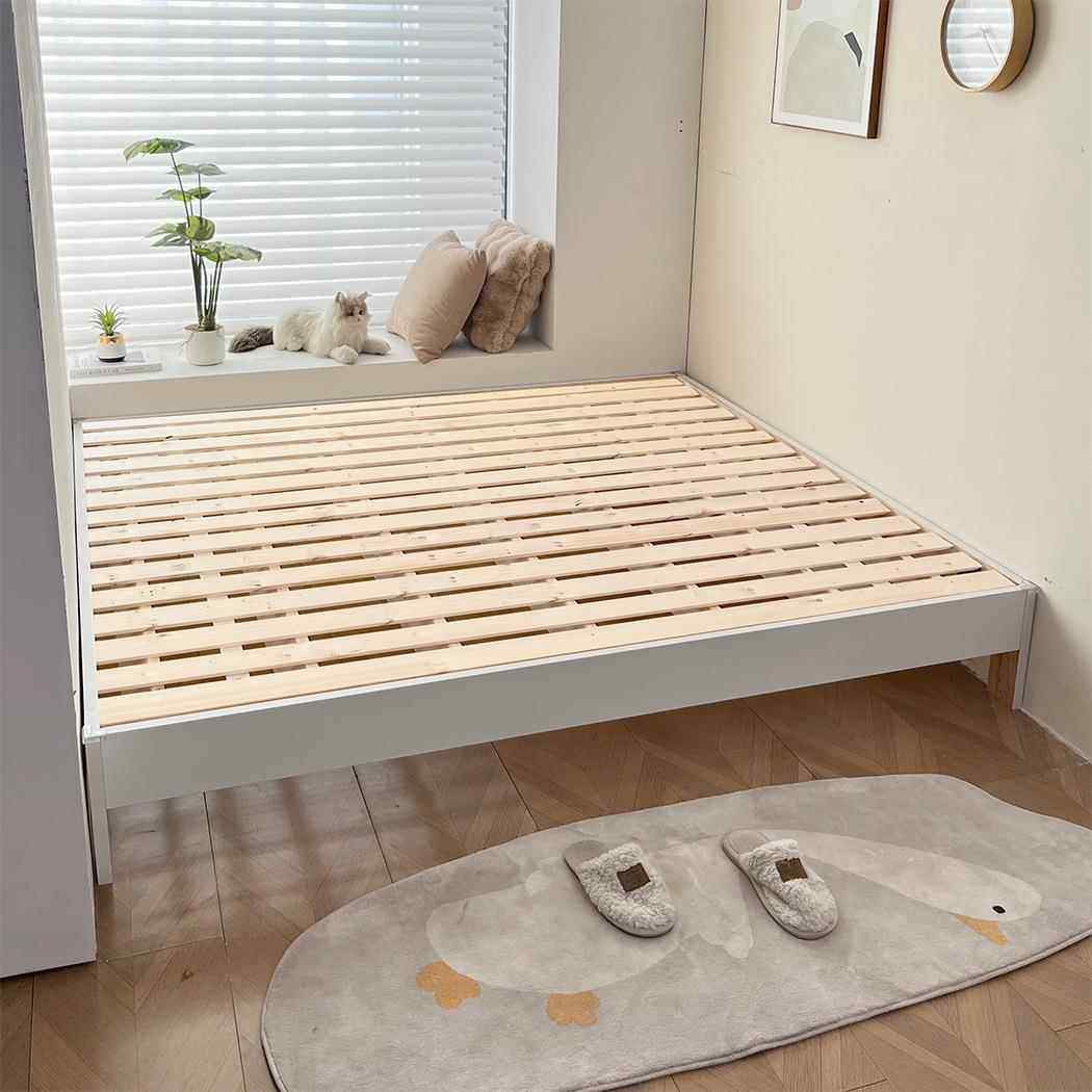 窗榻榻米实木无床头床排骨架卧室小户型新型榻榻CSS米尺民寸宿飘