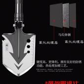 多功能工兵铲户外锰钢兵工铲子野营车载折叠钓鱼挖土砍树铁锹现货