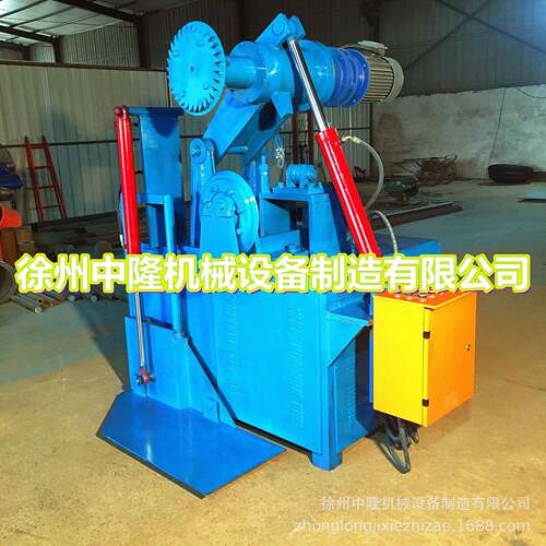 ZD180轮切废钢丝胎大轮旧胎切顶机割机