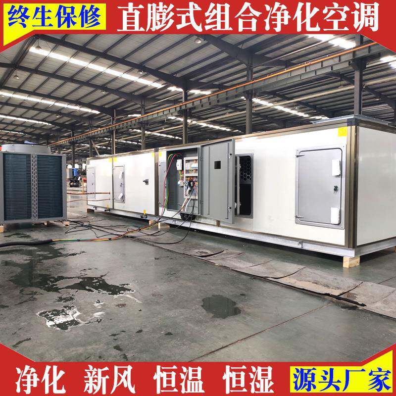屋顶式热泵空调机组风冷直膨机组合直膨式净化空调新风机组