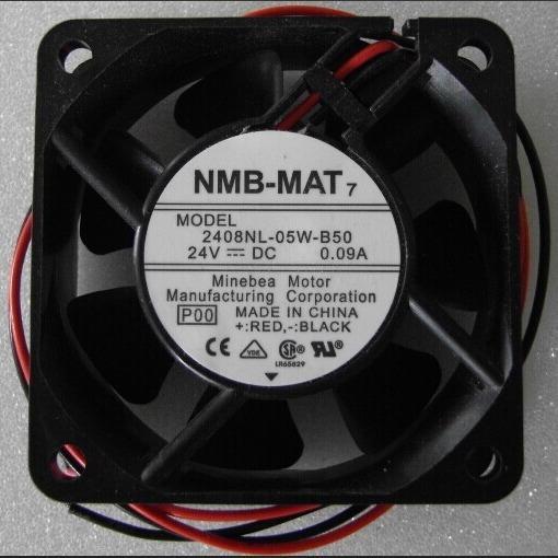 原装4正品NMB-MAT风机208N6L-052WLZZ-B50 00 24V 0.09A变频散热