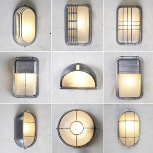 美式覆古户外防水壁灯工业风庭院门口门头室外酒馆咖啡馆装饰墙灯