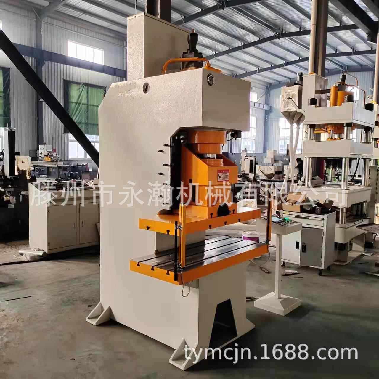 快速80吨数控冲孔折弯整形冲压成型液压机C型伺服油压冲床100T