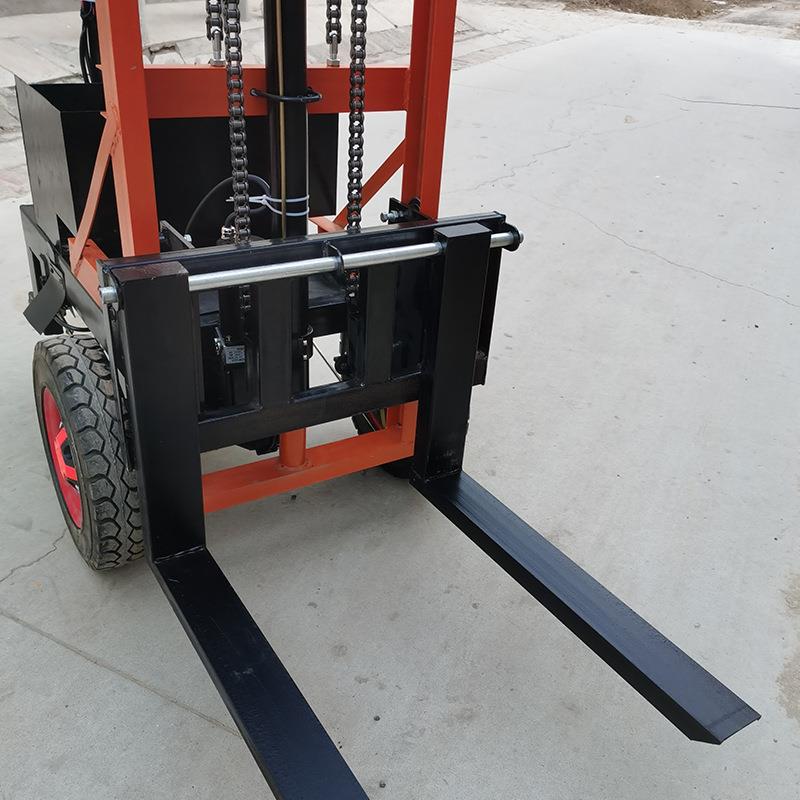 站堆驾式高叉车全电动200/500G升降堆垛车277K倾斜托盘运升高搬车