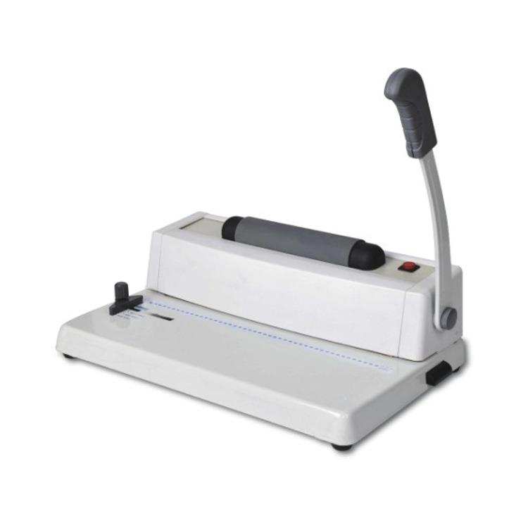 简易型手动打孔电动装订348单线圈装订机厂家直销