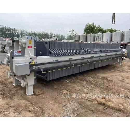 临沧高压隔膜压滤机全自动板框厢式过滤机厂家市政污泥脱水设备