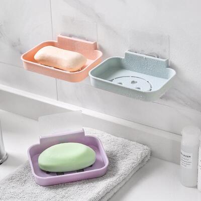 Manufacturer's seamless adhesive bathroom wall-mounted soap