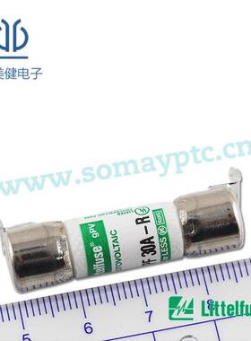 0SPF030.HXR 力特littelfuse 1000VDC 30A-R太阳能串联保险丝