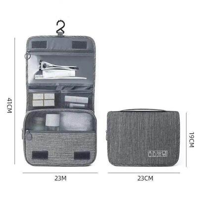 Foldable toiletry bag hanging storage bag可折叠洗漱包悬挂