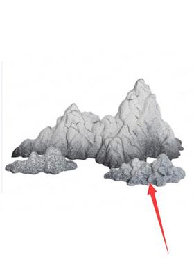 正品山新中式售楼处假造景书陶瓷摆件样板房家居房装品饰设计师工