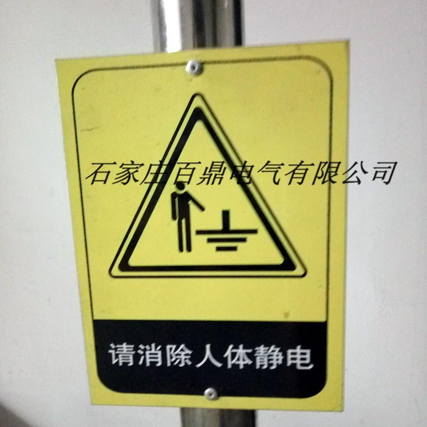 百鼎RT-100型人体静电球手摸式人体静电释放器人体静电排除杆