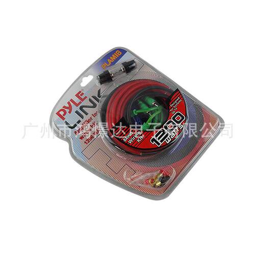 汽车音响喇叭配件 PYLE 套线 1200W 车载音响改装