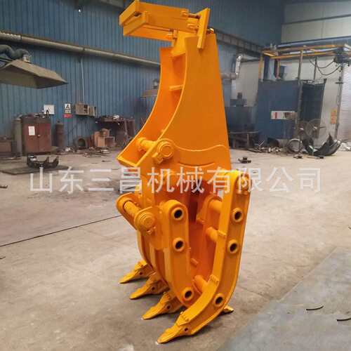 高端挖机抓木器 夹木器s抓钢器抓石器 机械抓头旋转夹木器厂销奢