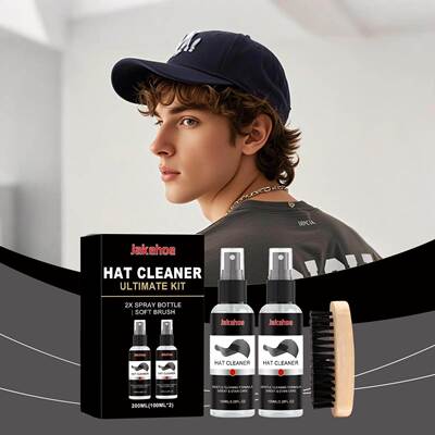JAKEHOE Baseball Cap Cleaning Kit - Effectively cleans and r