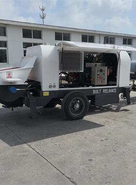 HBT5008V混凝土输送泵阿尔及利亚用的地泵50柴油泵道依茨拖泵