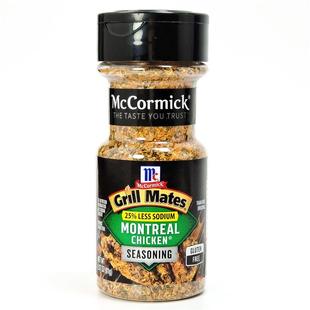 蒙特利尔烤鸡肉调味料烤鸡腌料低盐烧烤调料GRILL MATES CHICKEN