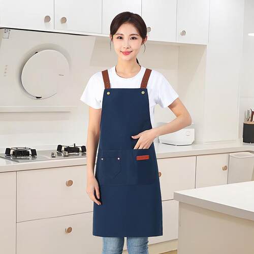 Waterproof canvas apron for restaurant waist protection, sui