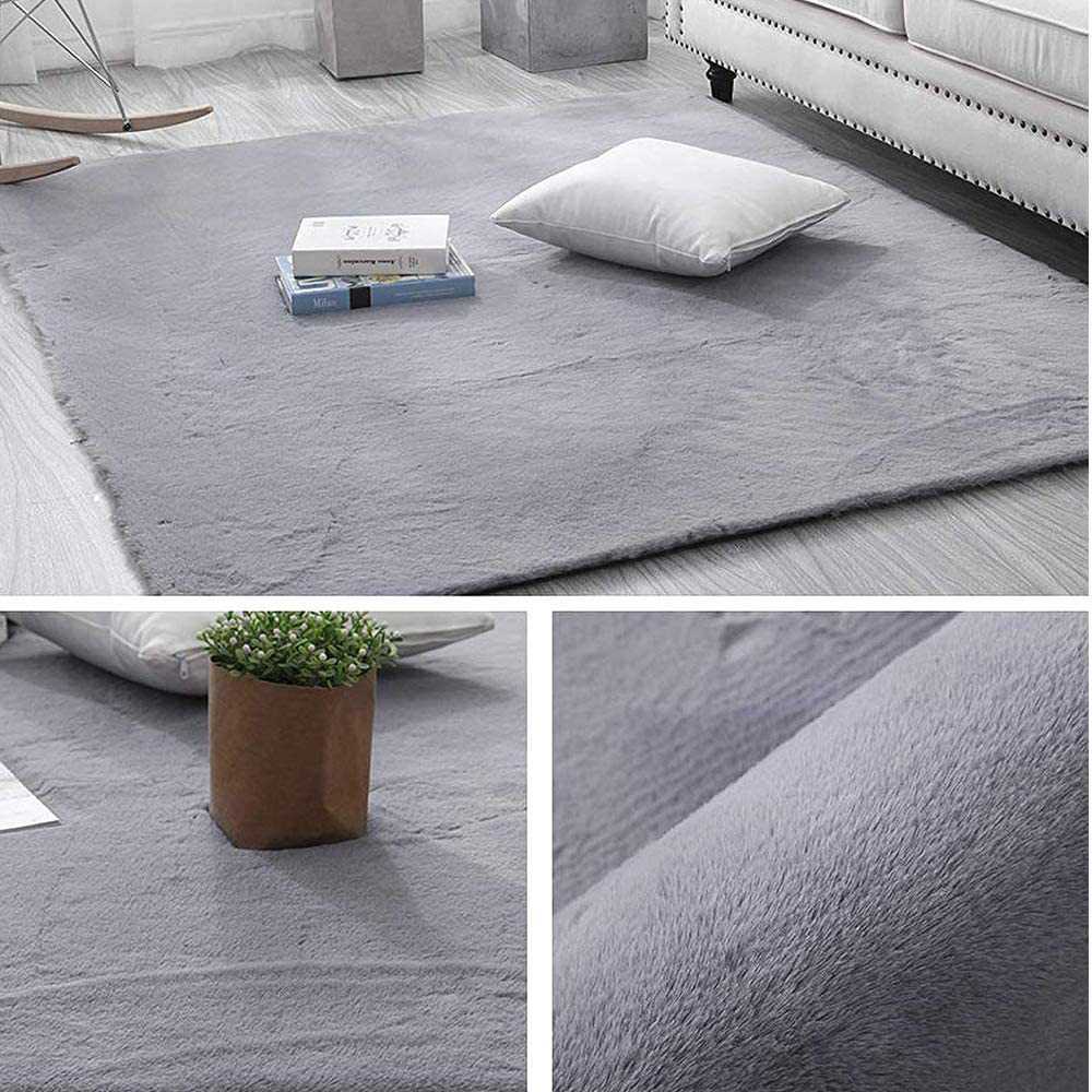 宠物加厚可机洗丝毛长毛客厅卧室家用地毯 防滑减震客厅卧室地垫