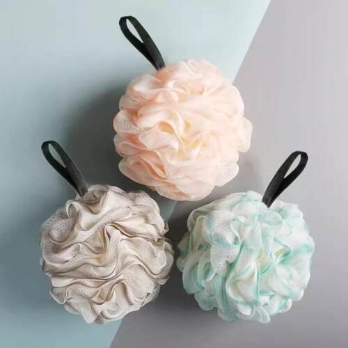 Large Bathing Mesh Ball, Bubble Bath Ball, Simple Exfoliatin