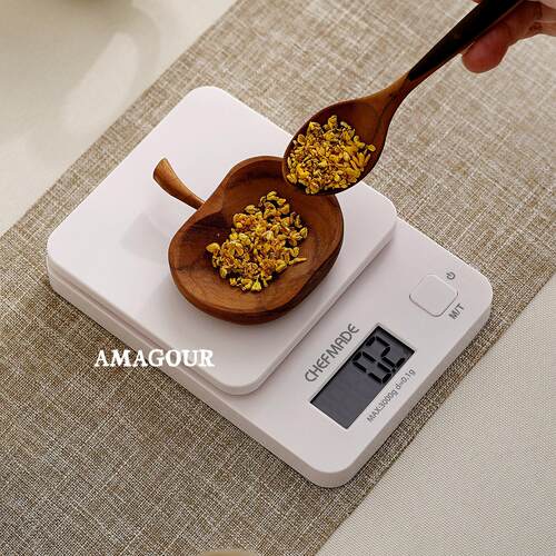 家用电子秤0.1g高精度烘焙厨房食品秤简约电子秤