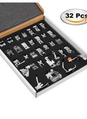 压脚套装32件42件48件52件62件家用缝纫机压脚缝纫配件