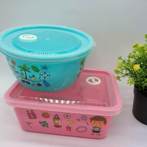 New Cartoon Creative Refrigerator Food Storage Box, Cute and