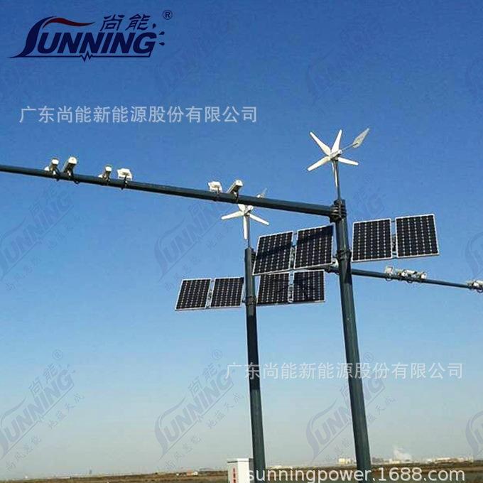 高速公路太阳能监控供电离网供电安全防护车流量监测风光互补供电