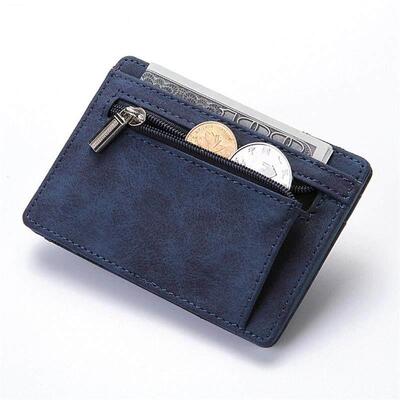 leather coin purse women card holder men wallet