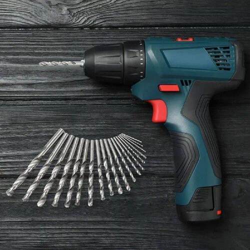 19 Pcs 1-10mm Mini Micro Spiral Twist Drill Bit Round Shank