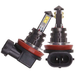 H11 4led黑金刚前雾灯 汽车led车灯 3535 20w大功率车灯 CREE